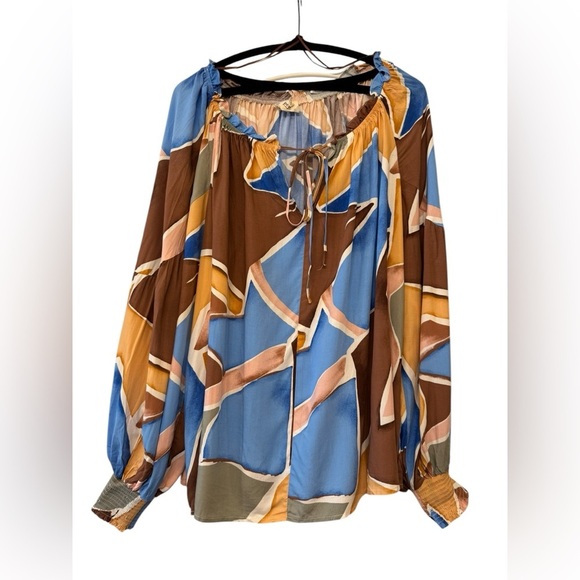 Perch by Blu-Pepper Peasant Blouse - Picture 5 of 11